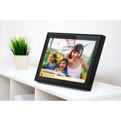 Braun DigiFrame 1019 WiFi Digital fotoramme 10,1 Sort